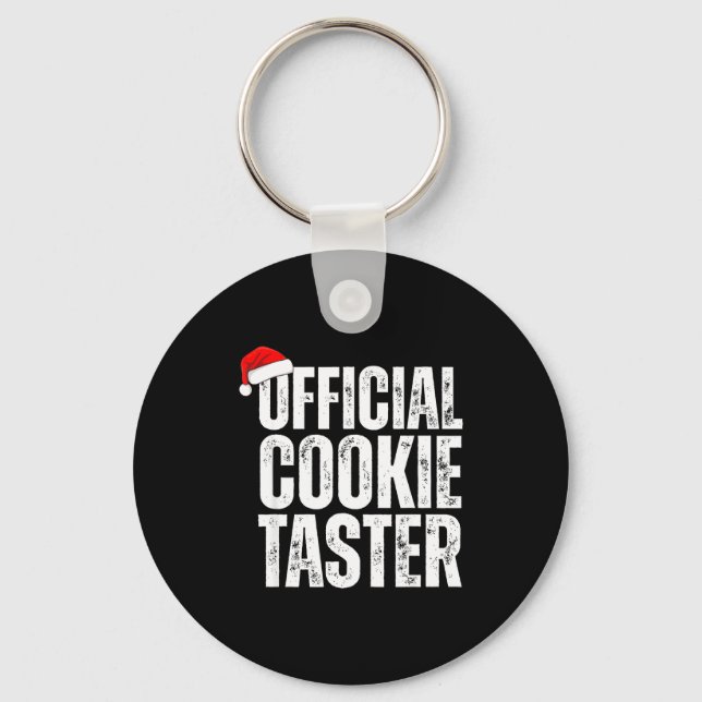 Llavero Cookie And Cookie Taster, Christmas Couples  (Anverso)