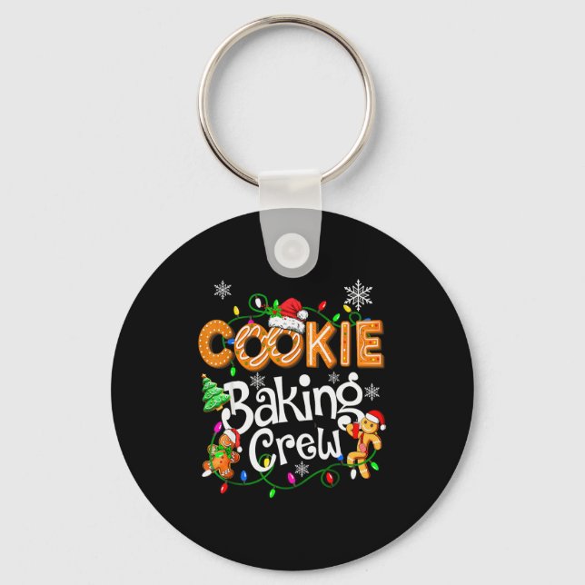 Llavero Cookie Baking Crew Cooking Lover Santa Xmas Ginger (Anverso)