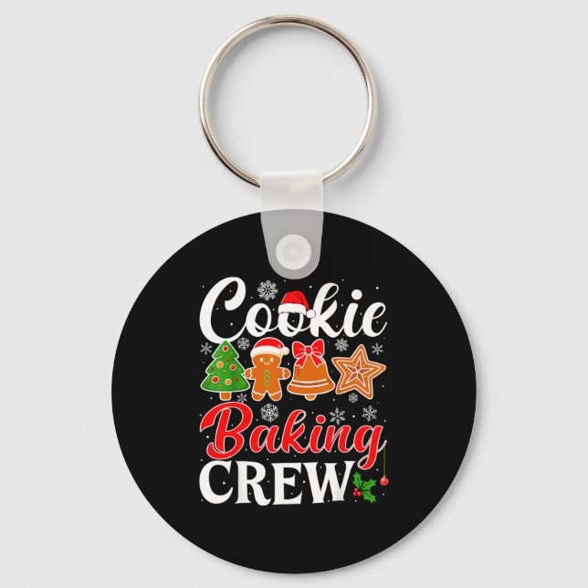 Llavero Cookie Baking Crew Gingerbread Xmas Holiday Cookie (Anverso)