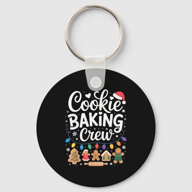 Llavero Cookie Baking Crew Holiday Squad Gingerbread Chris (Anverso)