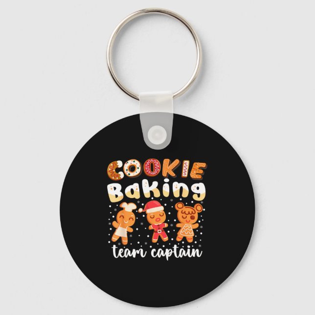 Llavero Cookie Baking Team Captain Christmas Gingerbread F (Anverso)
