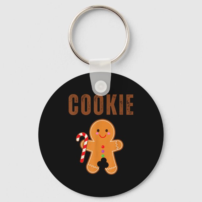 Llavero Cookie Eater Funny Christmas Couples Matching  (Anverso)
