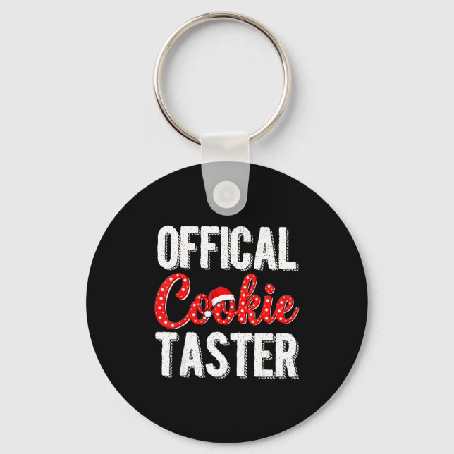 Llavero Cookie Taster Cookie Christmas Matching Couple  (Anverso)