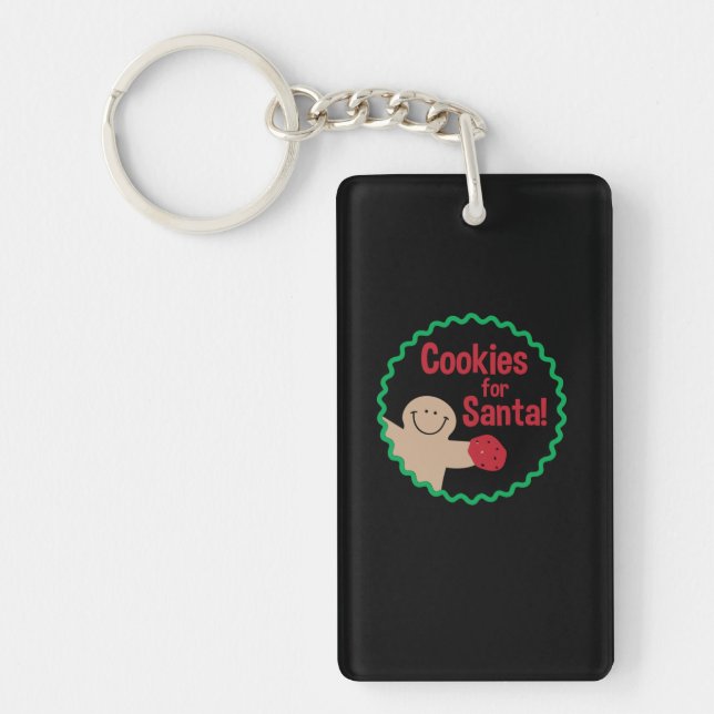 Llavero Cookies para Santa (Frente)