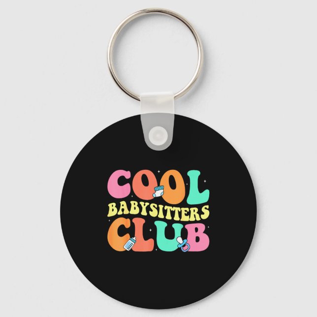 Llavero Cool Babysitters Club - Groovy Design Babysitter B (Anverso)