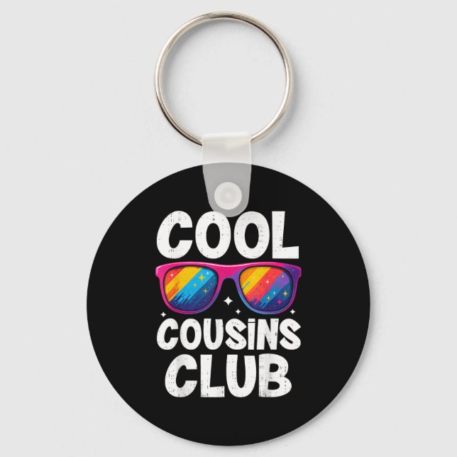 Llavero Cool Cousins Club Family Matching Funny Cousin Squ (Anverso)