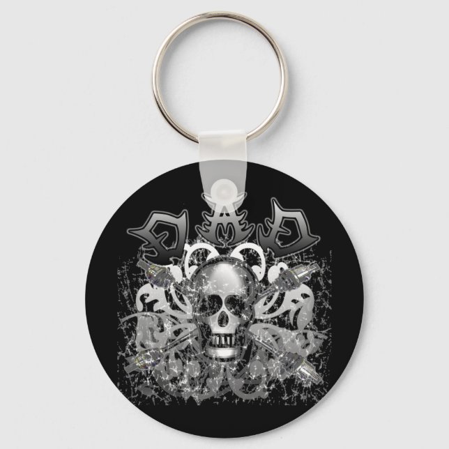 Llavero Cool DAD in Heavy Metal Style Tshirts and Gifts (Anverso)