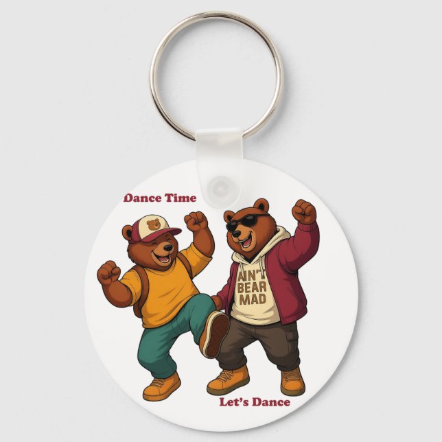 Llavero Cool Dancing Bears (Anverso)