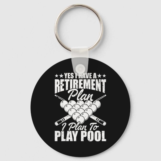 Llavero Cool Ol Design For Men Women Billiards Lover Ol Pl (Anverso)