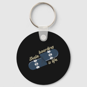 Llavero Cool Skater Patinaje Es Vida Skateboard