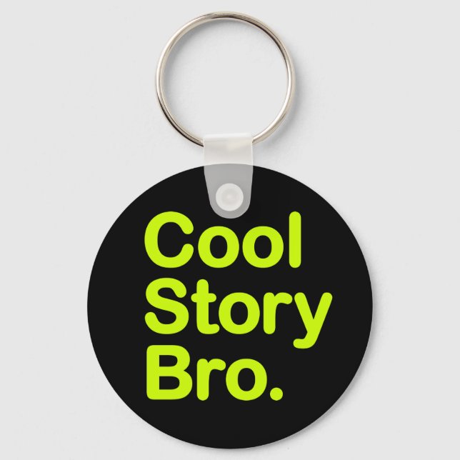 Llavero Cool Story Bro (Anverso)