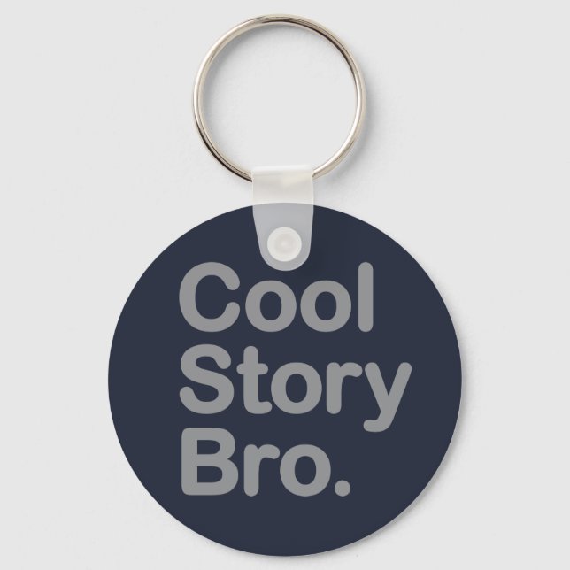 Llavero Cool Story Bro (Anverso)