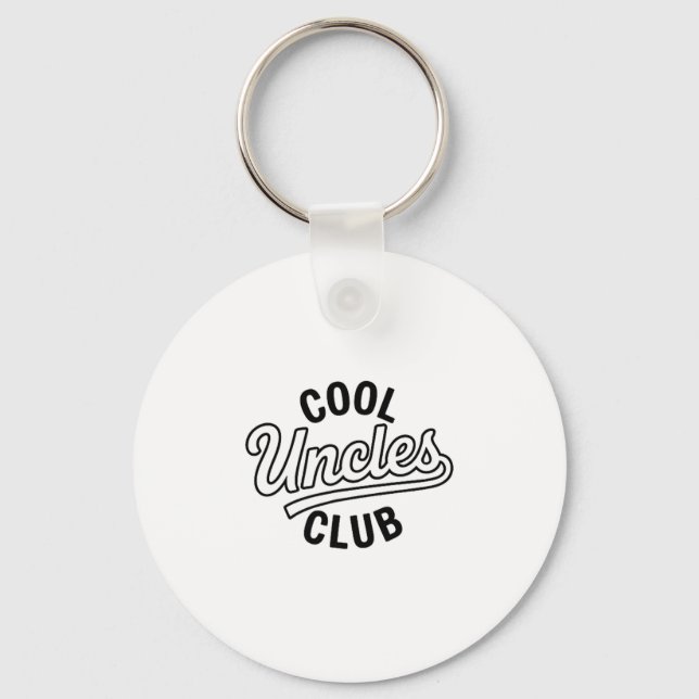 Llavero Cool Uncles Club Uncle Ever Funny Cket Fathers Day (Anverso)