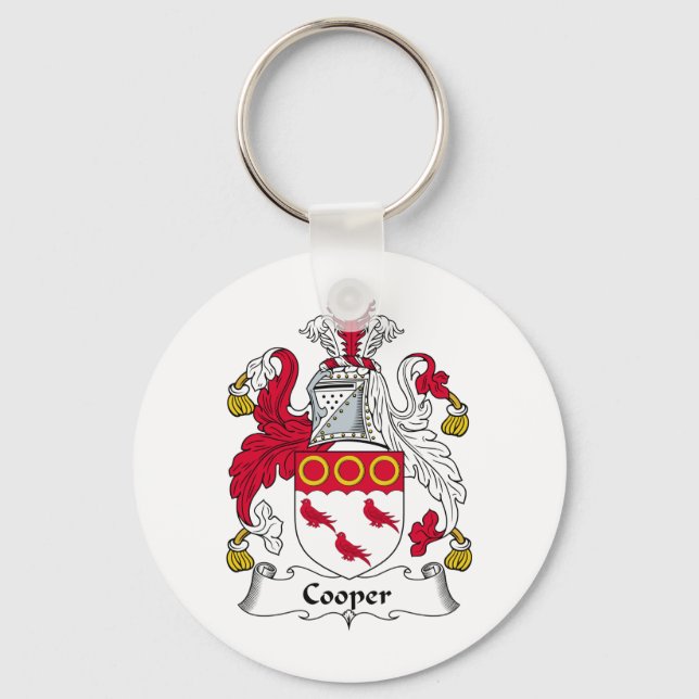 Llavero Cooper Family Crest (Anverso)