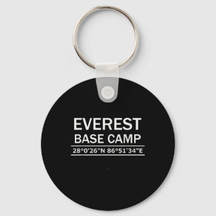 Llavero Coordenadas del campamento base del Mt Everest
