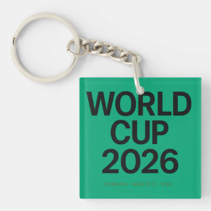 Llavero Copa Mundial 2026 Un Juego Tres Naciones Minimalis