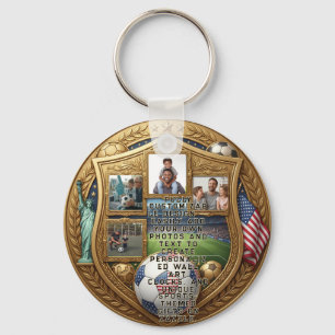 Llavero Copa Mundial Familia Personalizada