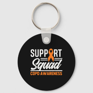 Llavero Copd Warrior Support Squad Copd Awareness