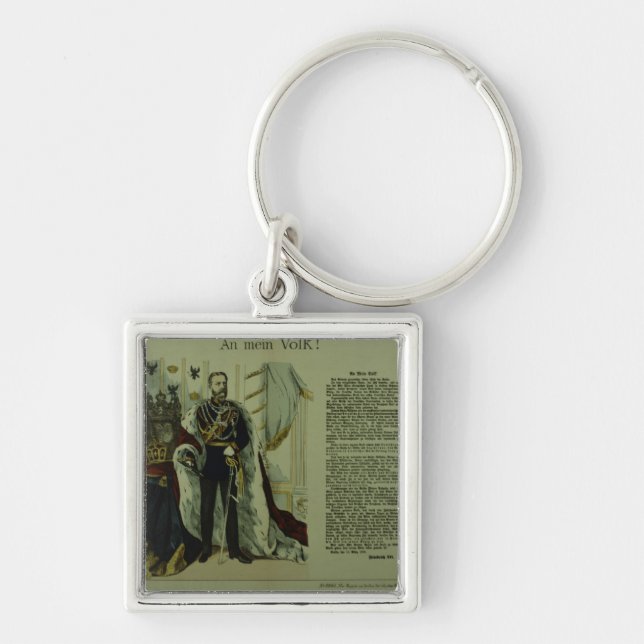 Llavero Copia de una declaración de Frederick III (Frente)