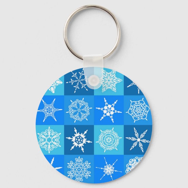 LLAVERO COPOS DE NIEVE MAGNÍFICOS (Anverso)