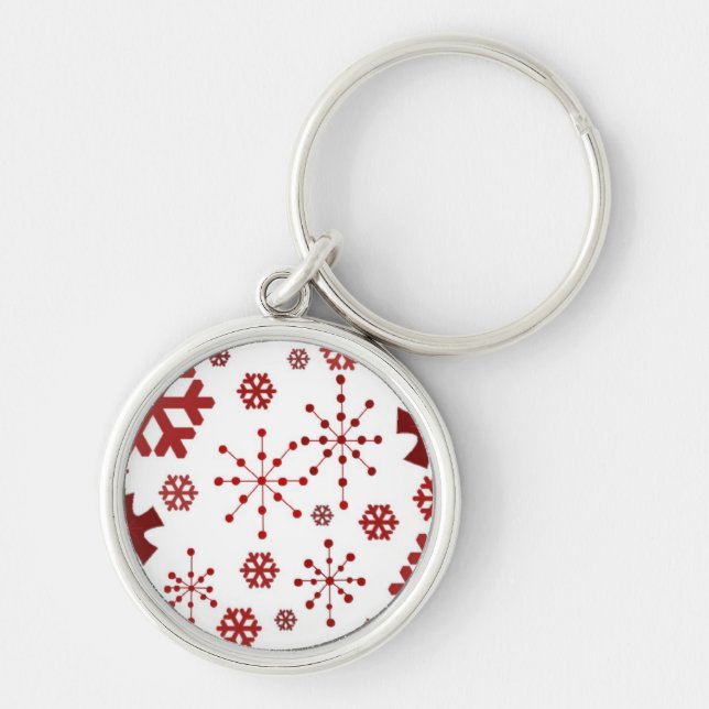 Llavero Coprojos Navideños Rojos (Frente)