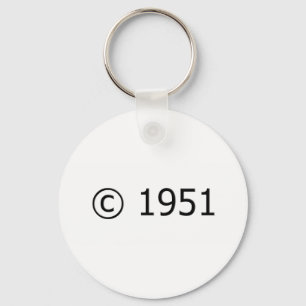 Llavero Copyright 1951