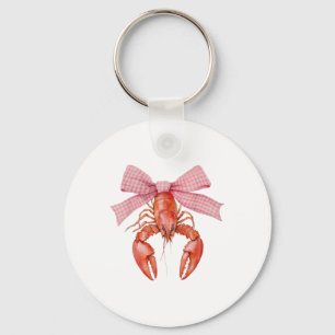 Llavero Coqueta de crujiente Bow Crawfish Boster Cajun