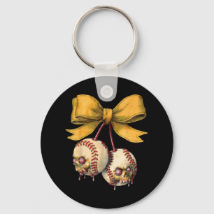 Llavero Coquette Bow Game Day Halloween