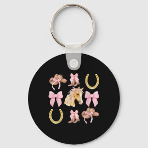 Llavero Coquette Caballo Montando Caballos Flores Silvestr