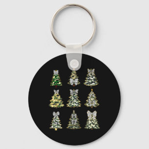 Llavero Coquette Camo Árbol de navidad dobla camuflaje Hun