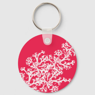 Llavero Coral Motif