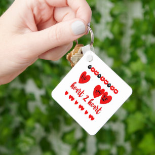 Llavero Corazón a corazón