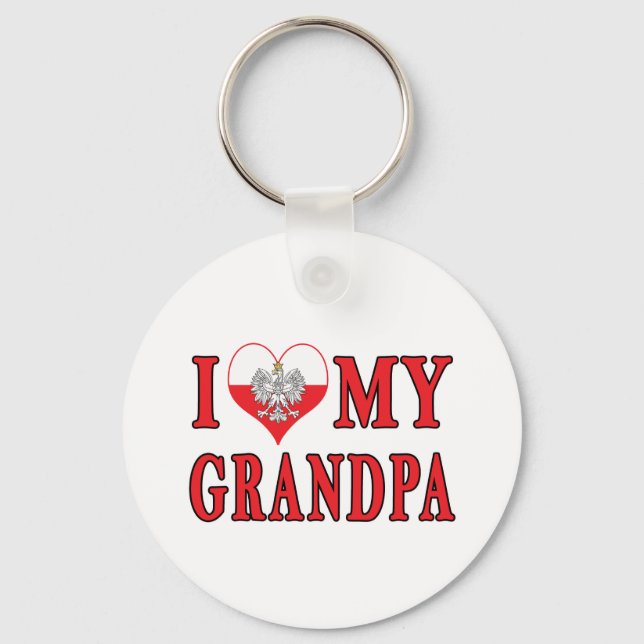 Llavero Corazón a mi abuelo (Anverso)