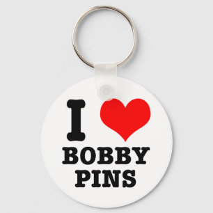 LLAVERO CORAZÓN (AMOR) BOBBY PINS
