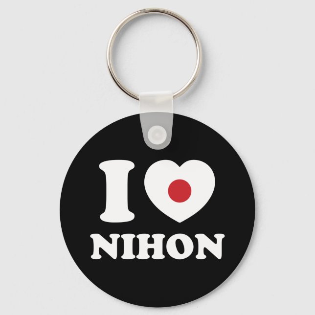 LLAVERO CORAZÓN [AMOR] NIHON KEYCHAIN (Anverso)