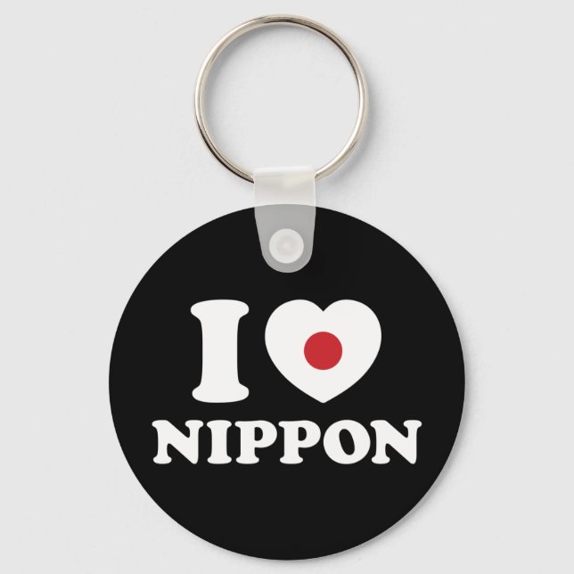 LLAVERO CORAZÓN [AMOR] NIPPON KEYCHAIN (Anverso)