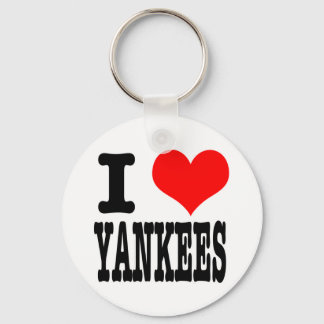 LLAVERO CORAZÓN (AMOR) YANKEES