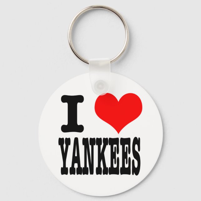 LLAVERO CORAZÓN (AMOR) YANKEES (Anverso)