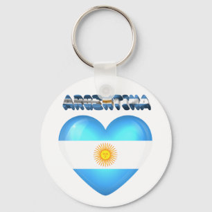 Llavero Corazón argentino
