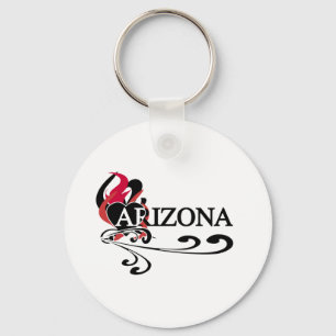 Llavero Corazón Arizona del fuego