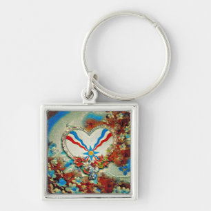 Llavero Corazón Asirio