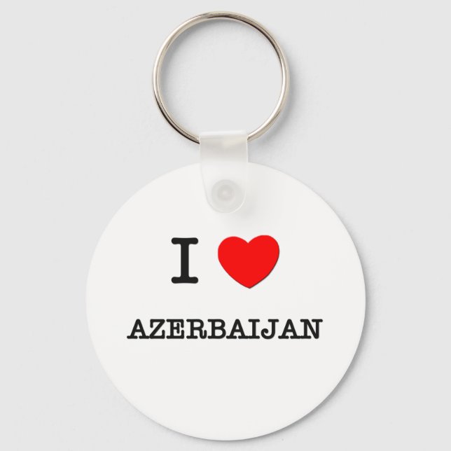 LLAVERO CORAZÓN AZERBAIYAN (Anverso)
