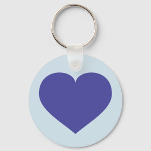 Llavero Corazón azul