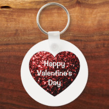 Corazón Brillo destellos Feliz Día de San Valentín