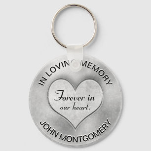 Llavero Corazón conmemorativo de plata