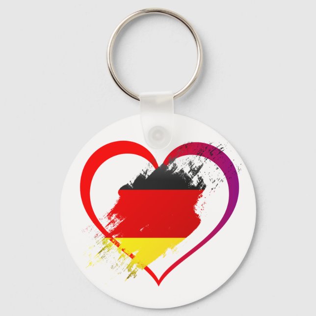 Llavero Corazón de Alemania (Anverso)