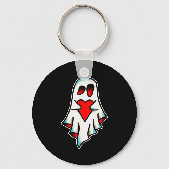 Llavero Corazón de amante fantasma (Anverso)