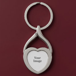 Llavero Corazón de Foto Personalizada