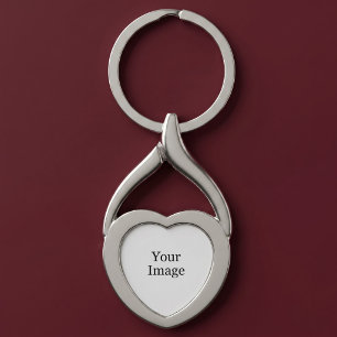 Llavero Corazón de Foto Personalizada