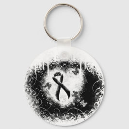 Llavero Corazón de garganta negro